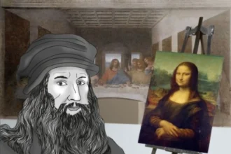 bussola to measure angles within a circle leonardo da vinci