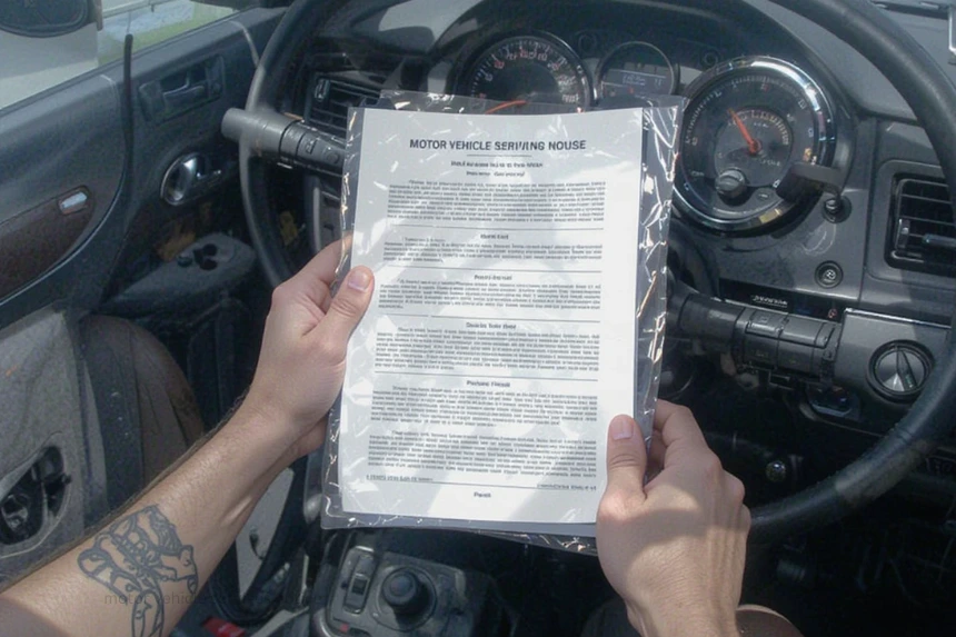 motor vehicle services notice​