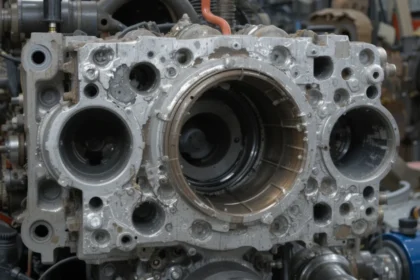 can a engine be rebuild if hole in block​