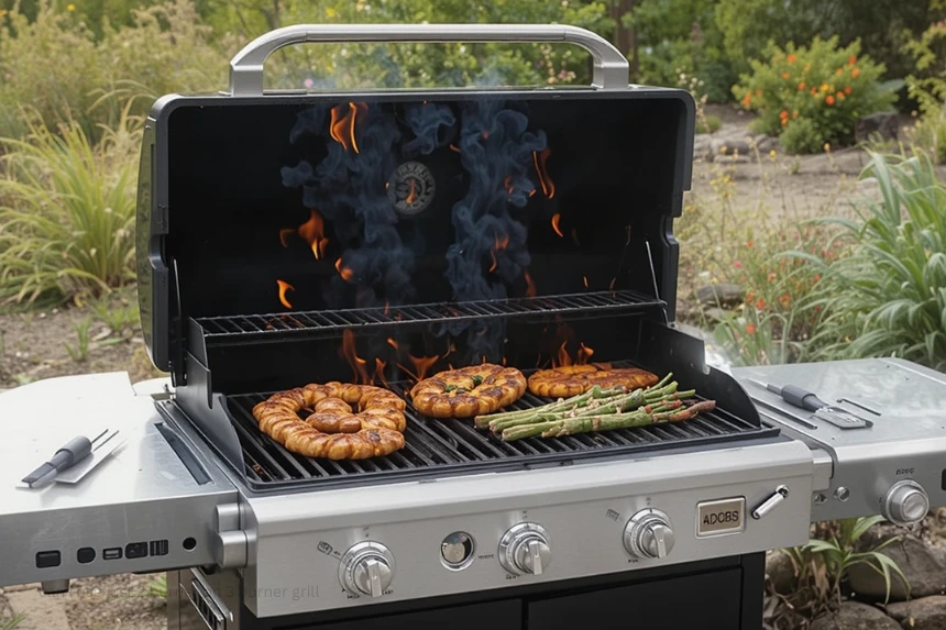 can i use just 2 burner on 3 burner grill​