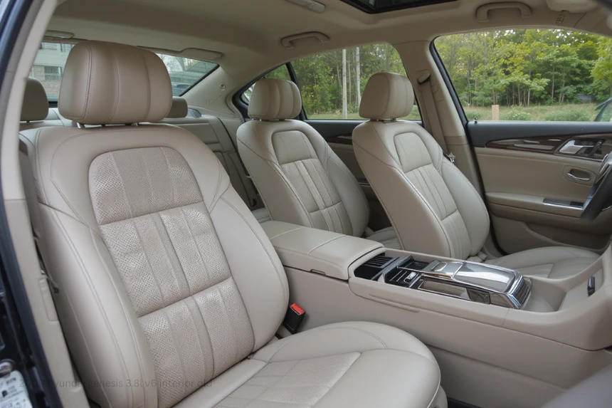 2009 hyundai genesis 3.8l v6 interior old​