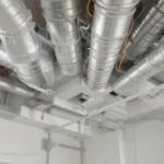 do heat pump main ducts just end