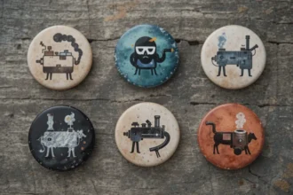 DIY Smoker Magnets