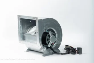 how many cfm does 1.5 ton heat pump produce