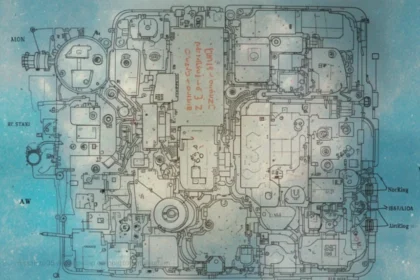 Nissan OZ35 Water Pump Compartment Diagram