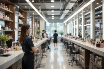 Beauty Industry Path from Counter Manager