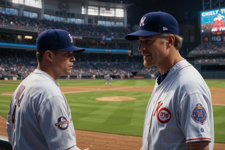 do mlb managers still have the ability to priest games