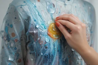 how to take out acrylic paint from clothes