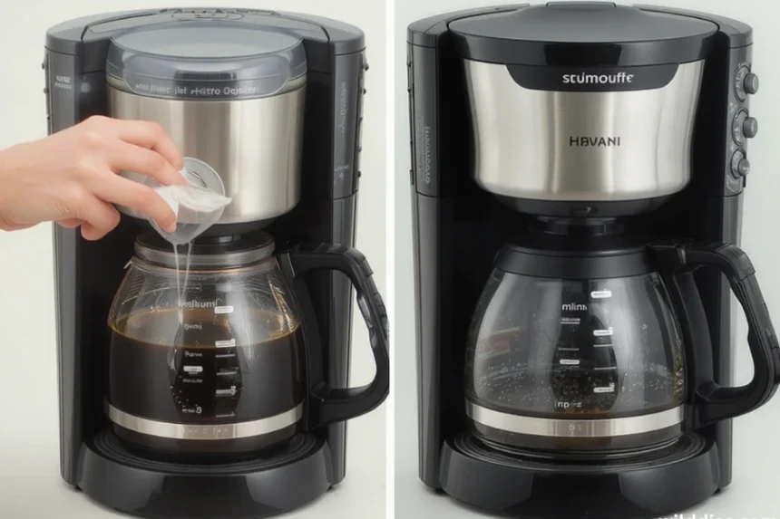 how to clean a coffee maker without vinegar