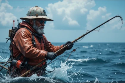do deep sea fisherment still use harpoons