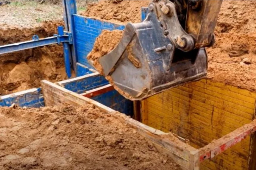 benching is a method used in excavation to