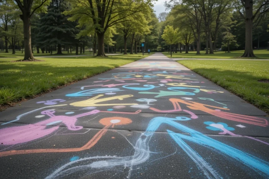 can sidewalk chalk be used in tualatin parks