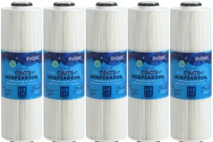 hydronix sdc-25-1005 sediment polypropylene water filter cartridge 6 pack
