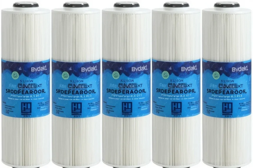 hydronix sdc-25-1005 sediment polypropylene water filter cartridge 6 pack