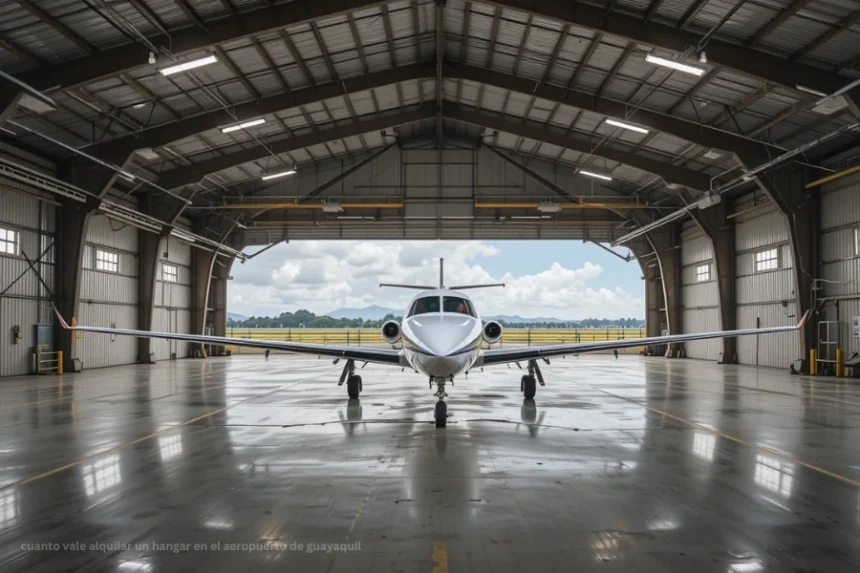 cuanto vale alquilar un hangar en el aeropuerto de guayaquil