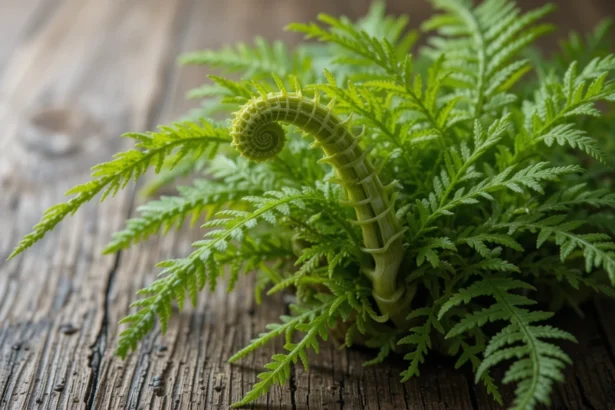 fiddlehead ferns health benefits