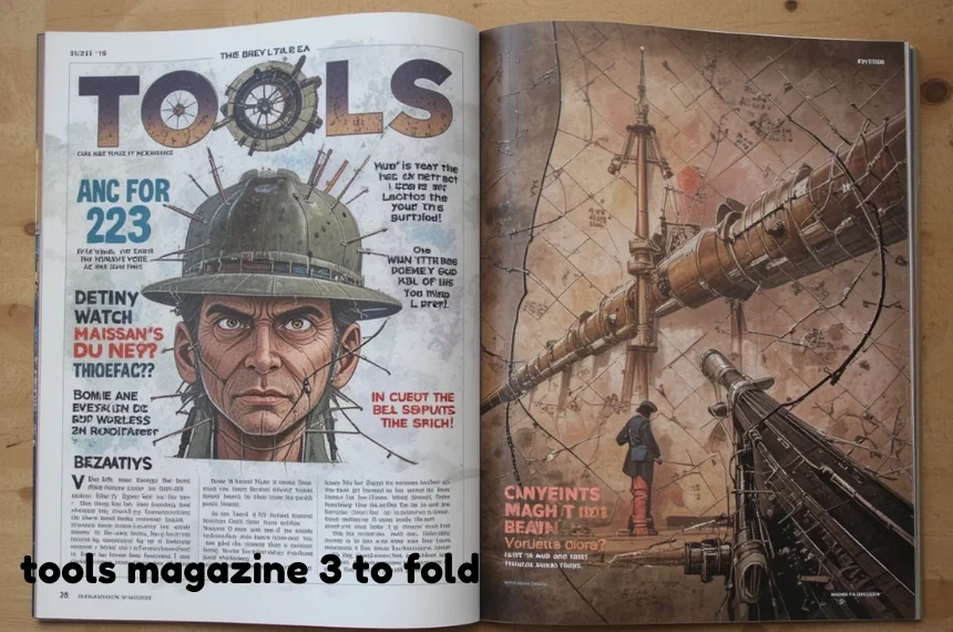 tools magazine 3 to fold