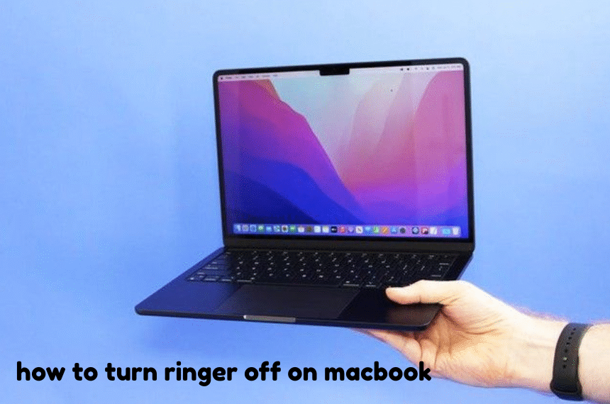 how to turn ringer off on macbook​