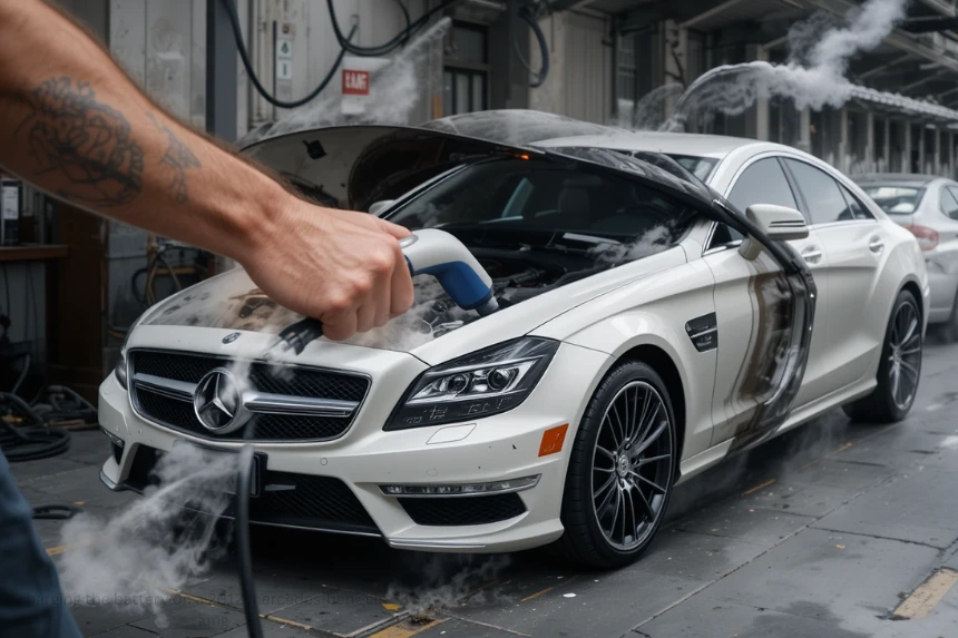 charging the battery on a 2012 mercedes-benz cls 63 amg​