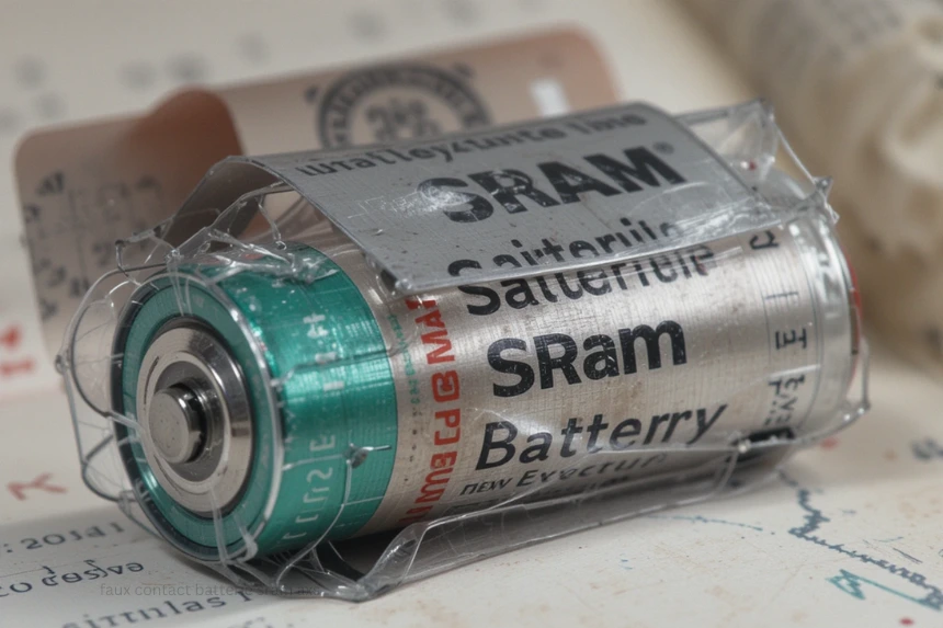 faux contact batterie SRAM AXS