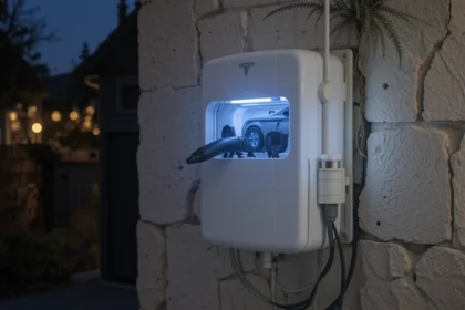 Insteon LED Blink From Tesla Battery