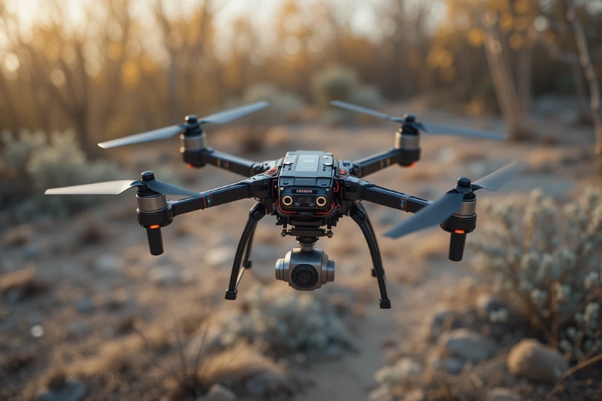 solid state batteries on drones​