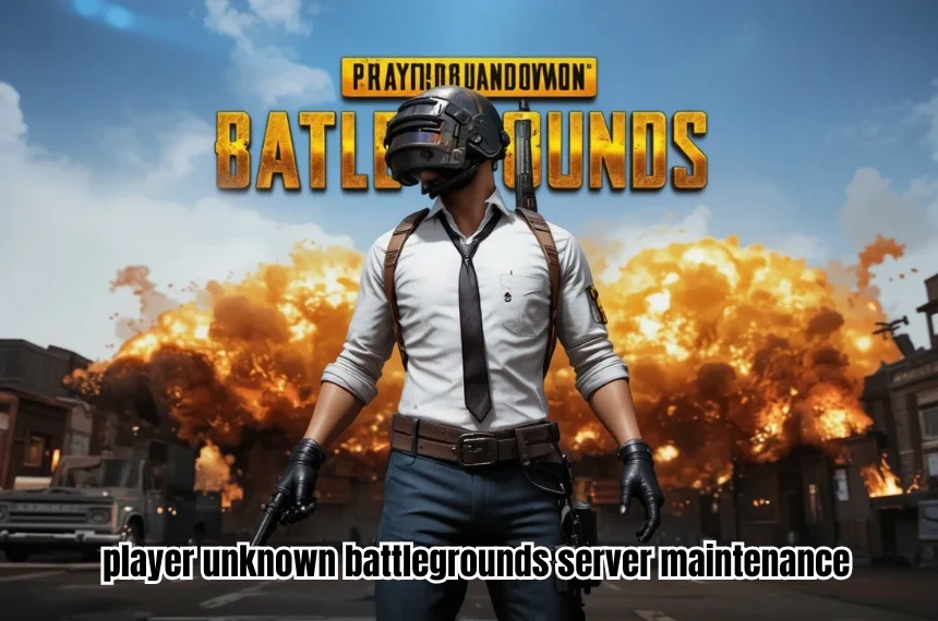 player unknown battlegrounds server maintenance